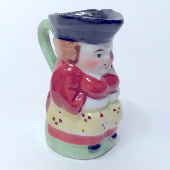 Toby miniature jug pitcher creamer vintage Japan - Picture 2 of 7